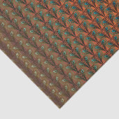 Geweldig Gatsby Feathers art deco-ontwerp Tissuepapier (Detail)