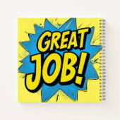 "Geweldig gedaan!" Notitieboek (Achterkant)