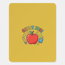 Geweldig gedaan! Zoete Rode Appel Klas Beloning St
