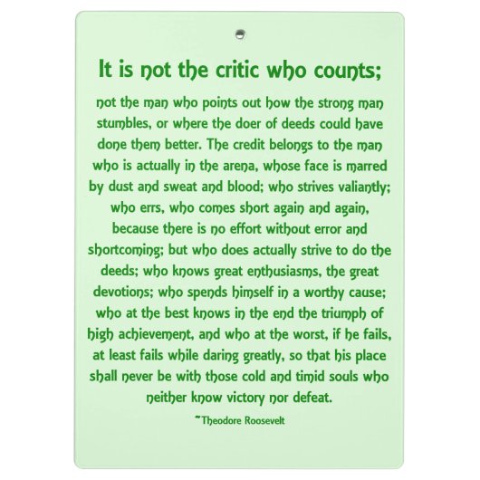 Geweldig gedurfd - Klembord (Achterkant)