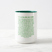 Geweldig gedurfd - tweekleurige Mok (Center)