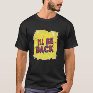 Geweldig Geel Ik kom terug Kostuum voor Jongens en T-shirt