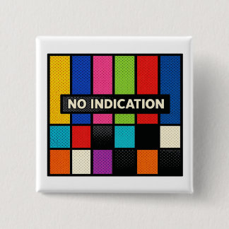 GEWELDIG GEEN INDICATIE VIERKANTE BUTTON 5,1 CM