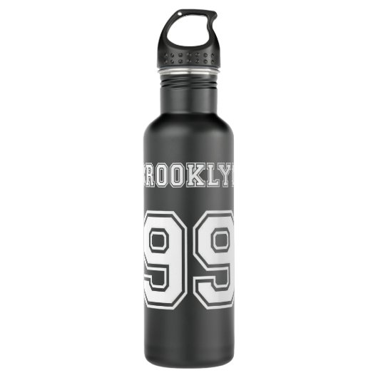 Geweldig geheugen Brooklyn Nine Cool Graphic Gifte Waterfles (Voorkant)