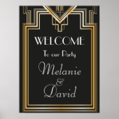 Geweldig geïnspireerd welkomstbericht poster (Voorkant)