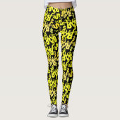 Geweldig Geld Dollar Dollars Patroon Leggings (Voorkant)