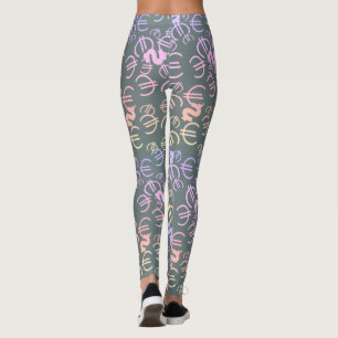 Geweldig Geld Euro Dollars Patroon Leggings