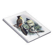 Geweldig gescand Cuckoo Bird Note Book Notitieboek (Rechterzijde)