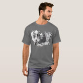 Geweldig gesteente onscheidbaar t-shirt (Voorkant volledig)