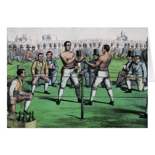 Geweldig gevecht voor het kampioenschap, boksen (Voorkant Horizontaal)