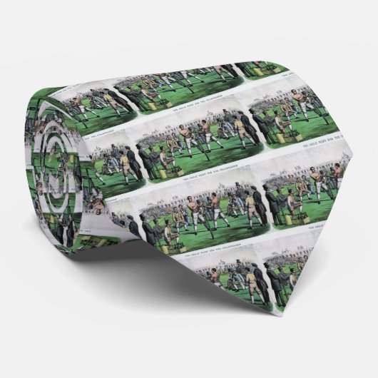 Geweldig gevecht voor het kampioenschap,  boksen stropdas (Opgerold)