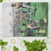 Geweldig gevecht voor het kampioenschap,  boksen theedoek (Gevouwen)