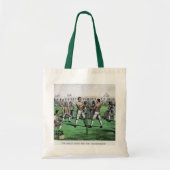 Geweldig gevecht voor het kampioenschap,  boksen tote bag (Voorkant)