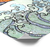 Geweldig golfposter poster (Hoek)