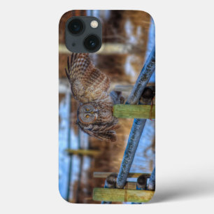 Geweldig grijze boomkorren en hek wild fotoportret Case-Mate iPhone case