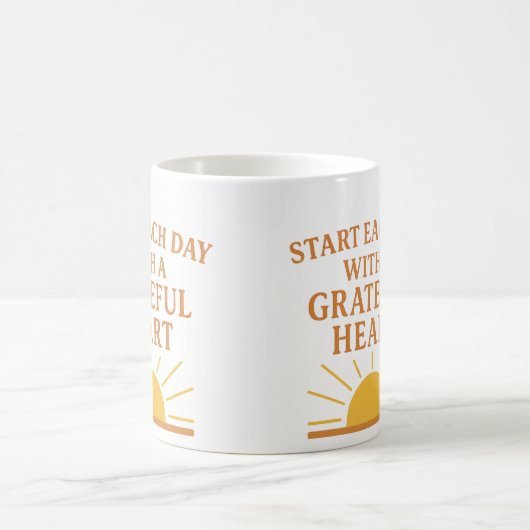 Geweldig hart 15 Oz Koffie Mok (Center)