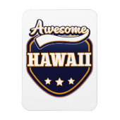 Geweldig Hawaii sportlogo Magneet (Verticaal)