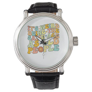 Geweldig Het Is Grappig Om Even Oud Als Oude Mense Horloge