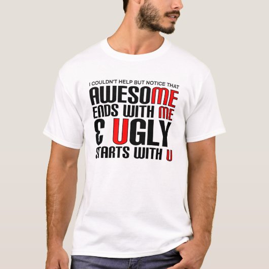 Geweldig Ik Grappig T-shirt (Voorkant)