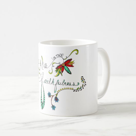 Geweldig is de Mok van de trouw (Voorkant rechts)