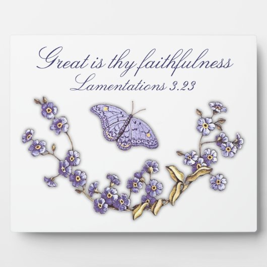 Geweldig: je trouw vlinderplak fotoplaat (Voorkant)