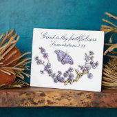 Geweldig: je trouw vlinderplak fotoplaat (Zijkant)