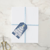 Geweldig kerstfeest cadeaulabel (Met Touw)