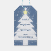 Geweldig kerstfeest cadeaulabel (Voorkant)