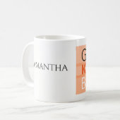 Geweldig! Kudos! Bravo. Mok,  Koffiemok (Voorkant links)