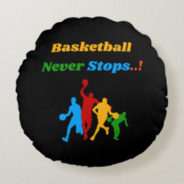 Geweldig kussen voor basketbalfans