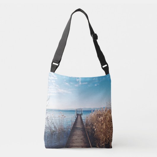 Geweldig landschap crossbody tas (Voorkant)