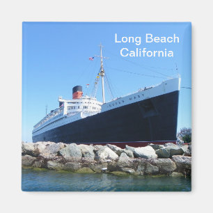 Geweldig Lange Beach Magnet! Magneet