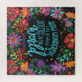 Geweldig leven "inspiratie" Jigzaag Puzzle Legpuzzel (Horizontaal)