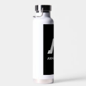 Geweldig Leven Monochroom A Logo Waterfles (Rechts)