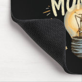 Geweldig lichtbulb moment muismat (Hoek)