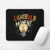 Geweldig lichtbulb moment muismat (Met muis)