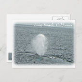 Geweldig Long Beach Whale Briefkaart! Briefkaart (Voorkant / Achterkant)