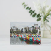 Geweldig Los Angeles/MacArthur Park Briefkaart! Briefkaart (Staand voorkant)