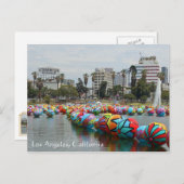 Geweldig Los Angeles/MacArthur Park Briefkaart! Briefkaart (Voorkant / Achterkant)