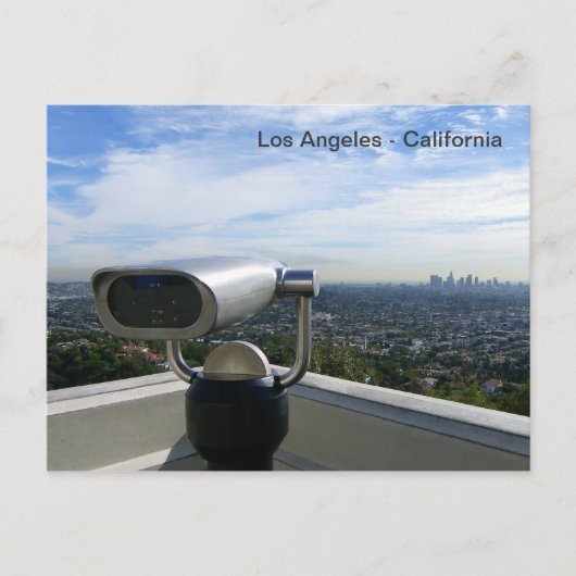 Geweldig Los Angeles Uitzicht Briefkaart! Briefkaart (Voorkant)