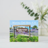 Geweldig Marina Del Rey Briefkaart! Briefkaart (Staand voorkant)
