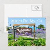 Geweldig Marina Del Rey Briefkaart! Briefkaart (Voorkant / Achterkant)