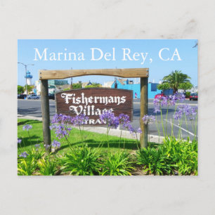 Geweldig Marina Del Rey Briefkaart! Briefkaart