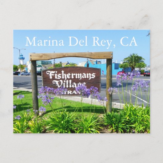 Geweldig Marina Del Rey Briefkaart! Briefkaart (Voorkant)
