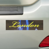 Geweldig! Millennium Wheel London Bumpersticker (Op auto)