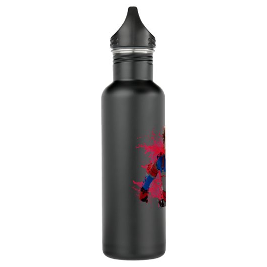 Geweldig model Kind bedreigt water verspreidt digi Waterfles (Links)