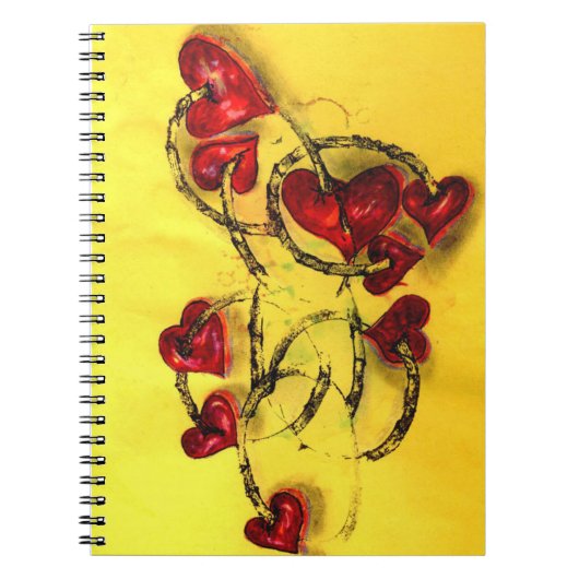 Geweldig modern kunstwerk voor notitieboek (Voorkant)