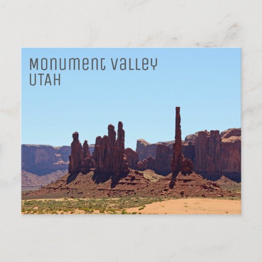 Geweldig Monument Valley Briefkaart! Briefkaart (Voorkant)