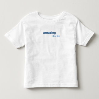 geweldig, ms. vic kinder shirts