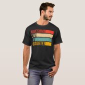 Geweldig, net als mijn dochter, leuke Vaderdag voo T-shirt (Voorkant volledig)